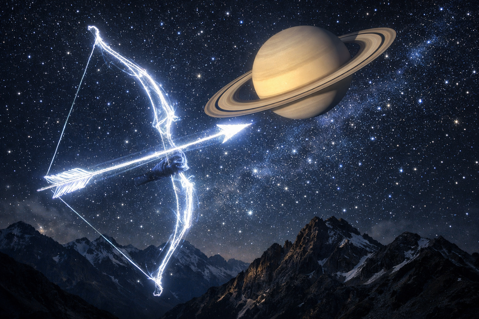 Saturno retrogrado e il segno del Sagittario