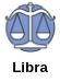 Libra zodiac sign