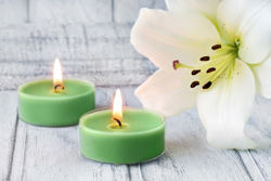 Green candle