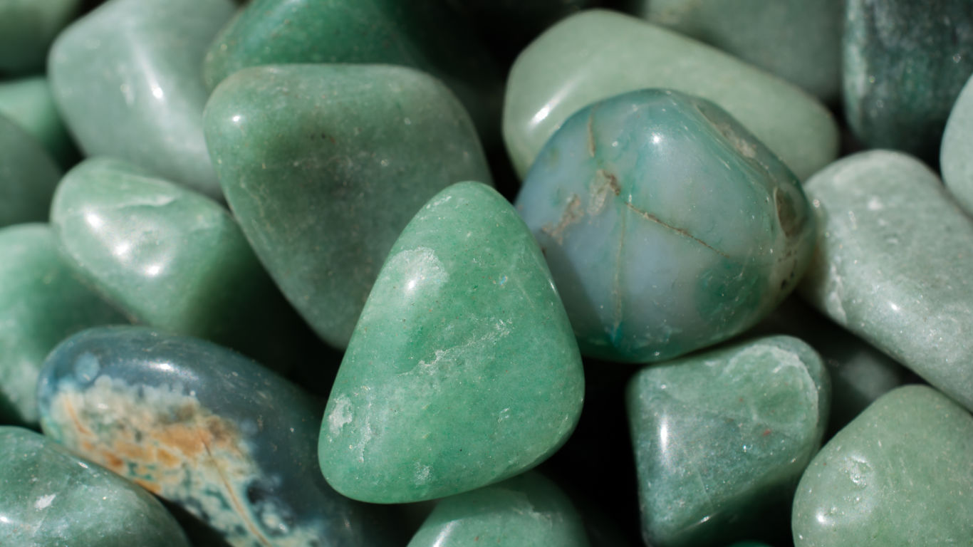 Perla Trollbeads In Avventurina Verde - Pietra Preziosa Naturale, Per Bracciali Personalizzabili, Astuccio Originale