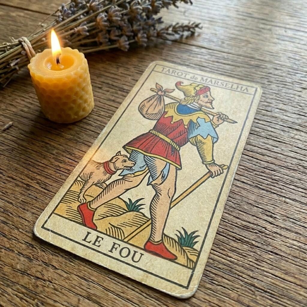 O Louco Tarot de Marselha hora igual 00h00