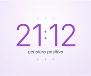 21:12, l'ora doppia del <i>pensiero positivo</i>