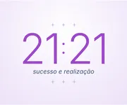 21h21, a hora igual do <i>sucesso</i> que se concretiza