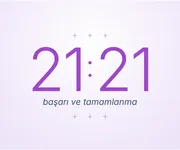 21:21, gerçekleşen <i>başarının</i> ayna saati