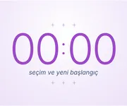 00:00, büyük <i>seçim</i> çift saati