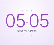 05:05, enerjinin ve hareketin <i>ayna saati</i>