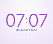 07h07, a hora igual do <i>despertar</i> e da sorte