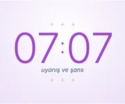 07:07, <i>uyanış ve şans</i> ayna saati