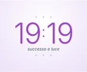19:19, l'ora doppia del <i>successo</i> e della luce