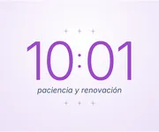 10:01, la hora espejo invertida de la <i>paciencia</i>