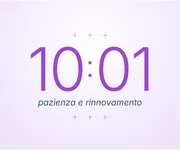 10:01, l'ora specchio della <i>pazienza</i> e del rinnovamento