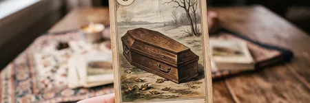 La Bara nelle Sibille Lenormand: significato
