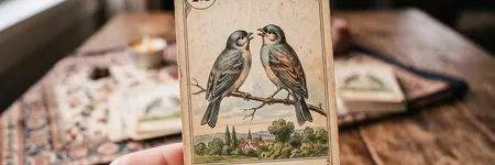 Gli Uccelli nelle Sibille Lenormand: significato
