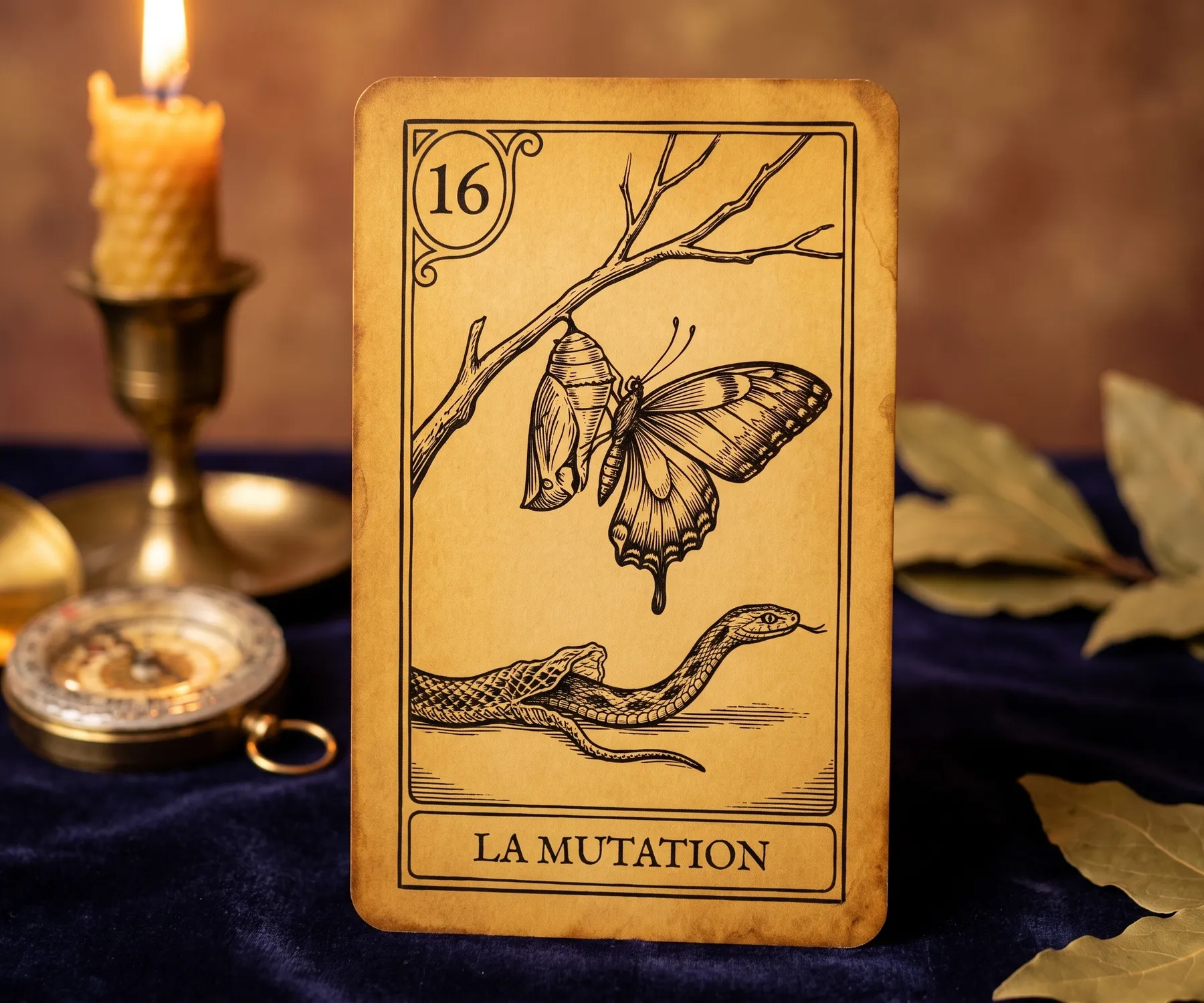 La lame 16 de l'Oracle de la Triade, La Mutation