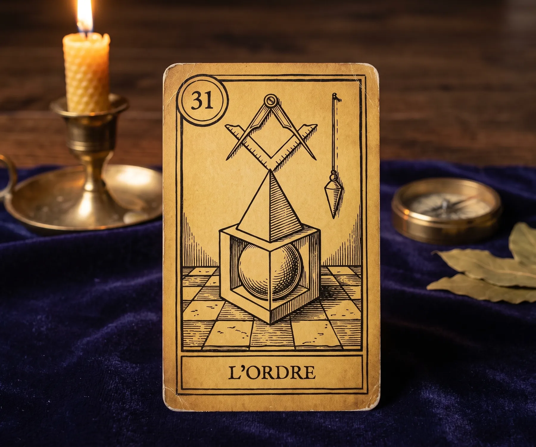 La lame 31 de l'Oracle de la Triade, L'Ordre