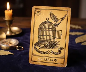 Il Perdono, lama 30 dell'Oracolo della Triade: significato