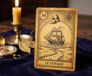 Il Viaggio, lama 36 dell'Oracolo della Triade: significato