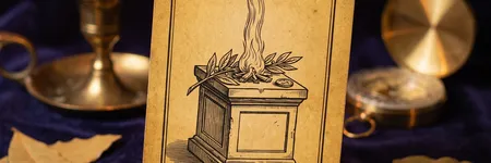 Il Sacrificio, lama 46 dell'Oracolo della Triade: senso