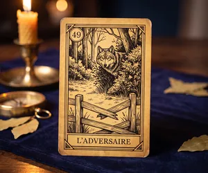 L'Avversario, lama 49 dell'Oracolo della Triade: senso