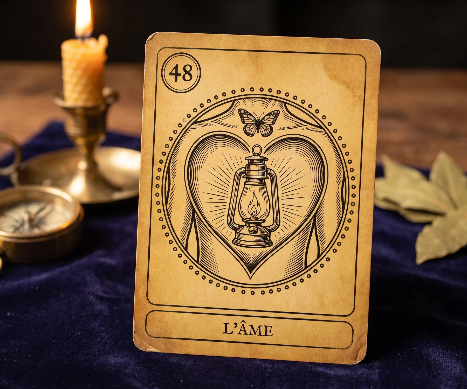 Die Karte 48 des Orakels der Triade, Die Seele