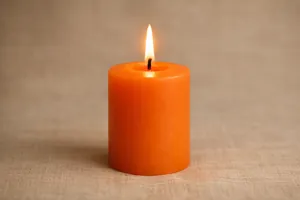 Candela arancione