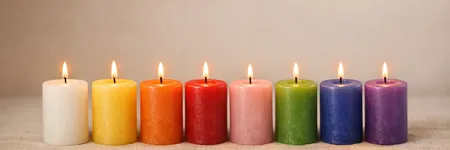 Significato del colore delle candele: fai la scelta giusta