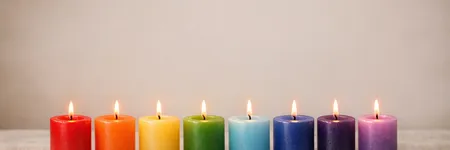 Candele dei sette chakra: l’energia del fuoco per il tuo equilibrio