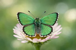 La farfalla verde