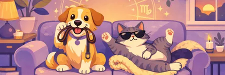 Il tuo cane/gatto ti somiglia: cosa fa per colpa del TUO segno 🐶🐱