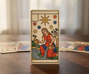 La Stella nei Tarocchi di Marsiglia, significato
