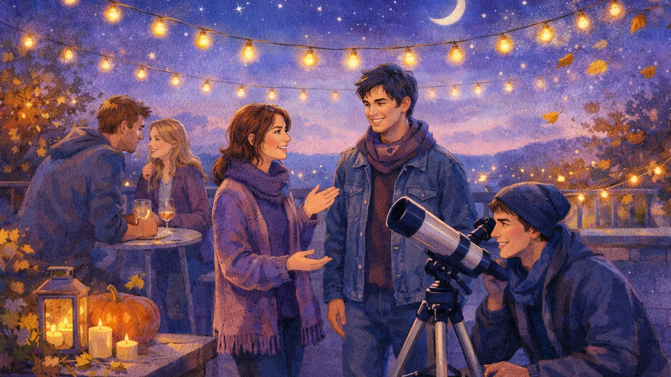 Verseau — une rencontre présentée par des amis lors d'une soirée sur un toit, la semaine du Portail 11/11