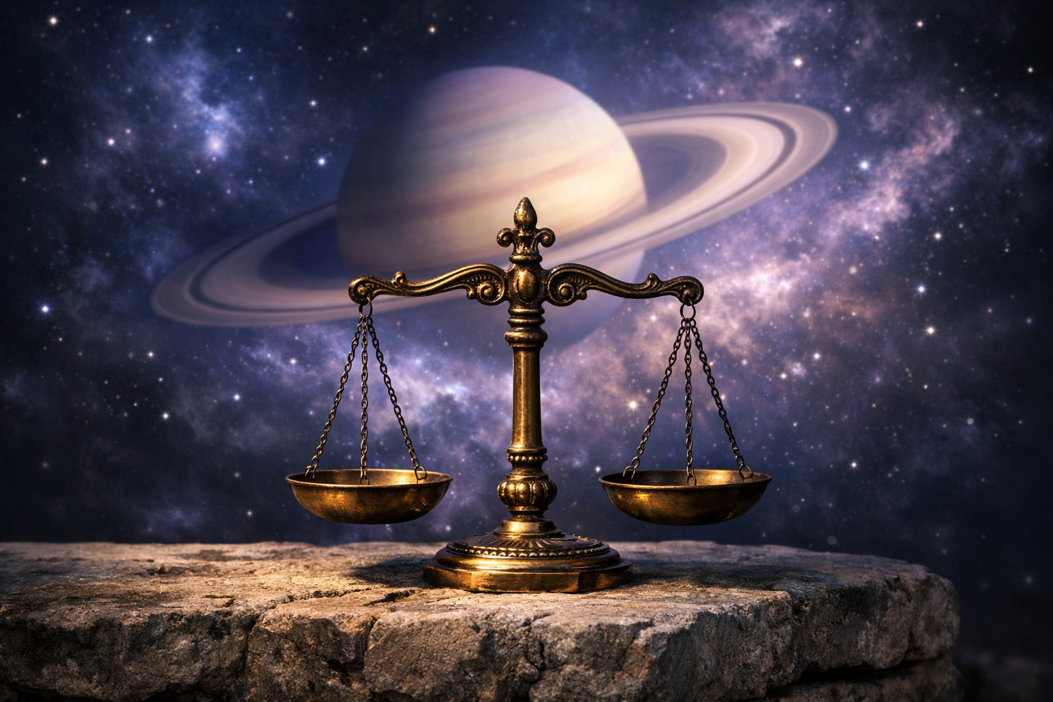 Saturno retrogrado e il segno della Bilancia