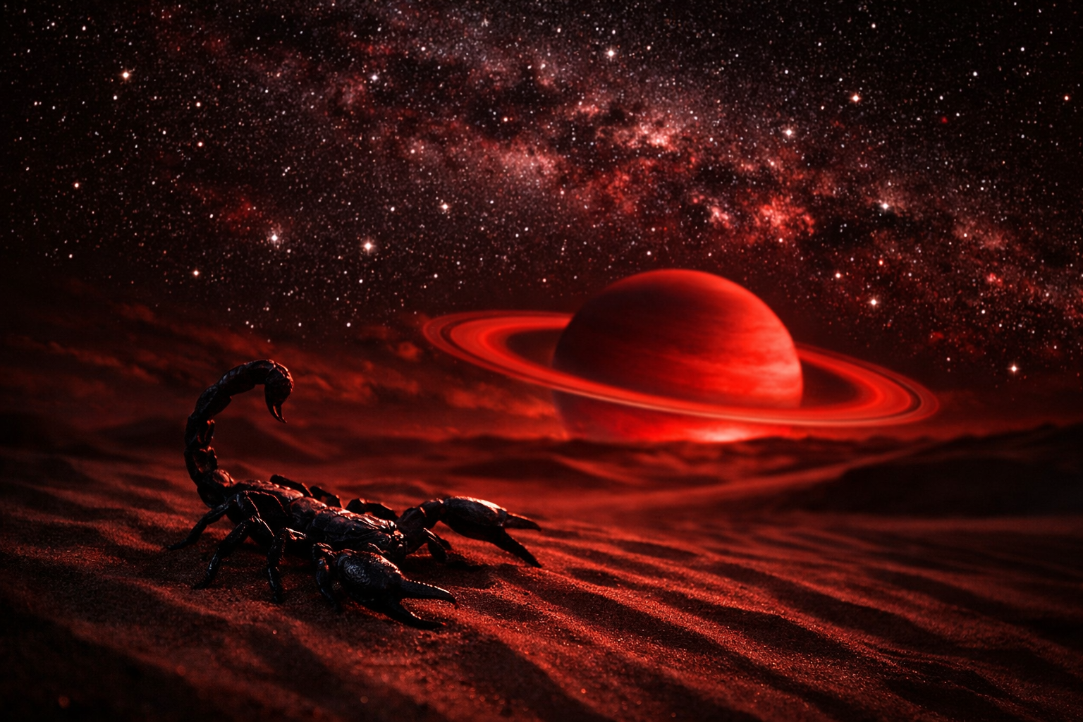 Saturno retrogrado e il segno dello Scorpione