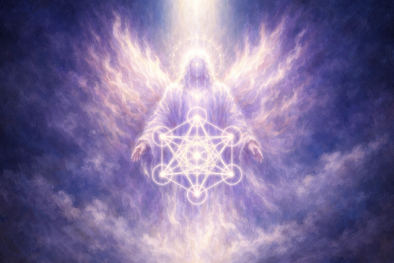 O arcanjo Metatron e o seu cubo
