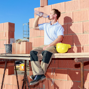 boire eau chaleur chantier