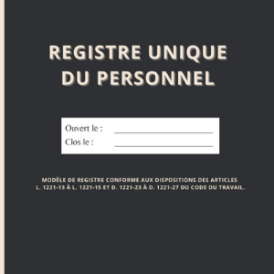 registre unique du personnel