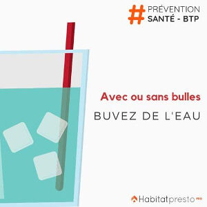 boire eau chaleur chantier