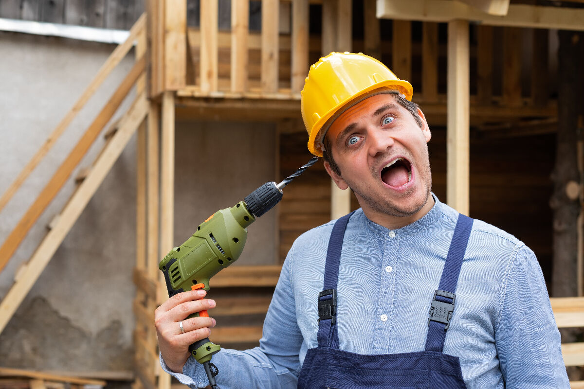 Humour chantier #17 : les ouvriers du BTP en chute libre