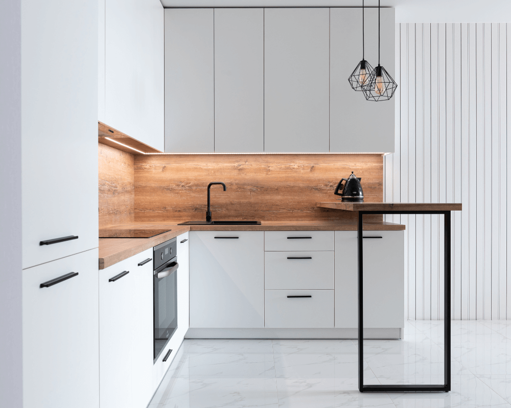 3 façons d’aménager sa cuisine en U avec coin repas