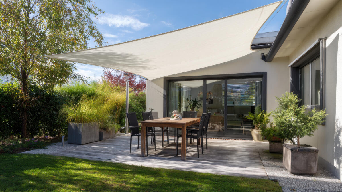 Faire de l'ombre sur la terrasse⛱️ comparatif des solutions/prix